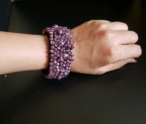 Handmade Purple Bracelet