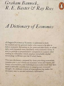 A dictionary of economics