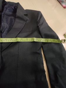 Dark Blue Custom Stitched Blazer