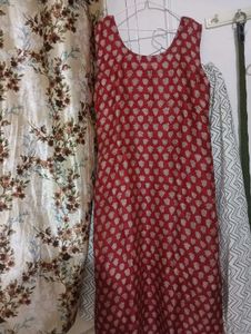 Printed Kurti Set With Pant