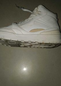 White Reebok High-Top Sneakers