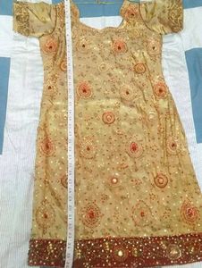 Embroidered Pajami Suit