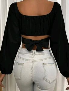 Boatneck Crop Top