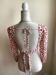 Bershka Backless Top