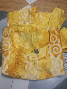 Yellow Kurta