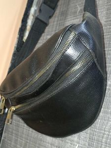 Black Waist Bag