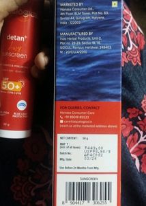 New Aqualogica detan sunscreen