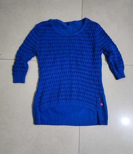 Benetton Royal Blue 💙 Knitted Pullover