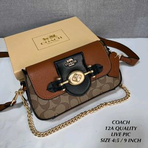 COACH BRIE SHOULDER BAG WITH BOX