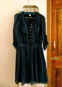 Navy blue dress 👗