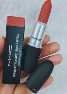 Mac Powder Kiss Lipstick (Brickthrough)