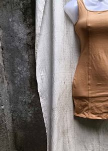 14296. Tan Bodycon Dress