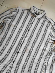 Zudio Striped Button-Down Shirt