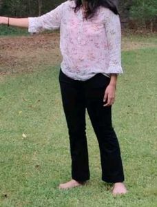 Georgette Floral Printed Top