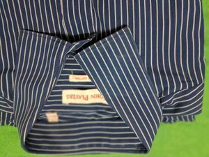 GentlyUsed GreyColorStriped LongSleeve Button Down