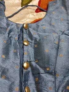 Sleeveless Silk Blouse