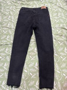 Ankle Length High Waist Jeans