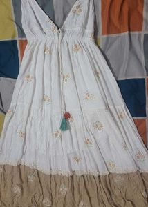 Boho Embroidered Maxi Dress