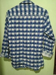 Pepe Jeans Blue Plaid Shirt