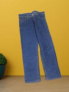 M@82 Size-34 Dark Wash Straight Leg Jeans