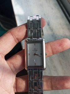 Titan Silver Watch Orignal Mens