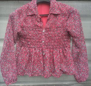 Cute Frock Style Crop Top