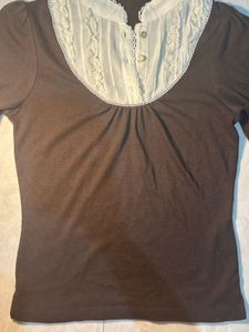 Laced Vintage Top