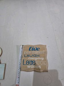 Voncasa Wooden Wall Hanging Set Of 2