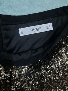 MANGO SEQUIN PARTYWEAR SHORTS