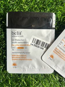 BELIF UV PROTECTOR MULTI SUN SCREEN SACHET 3