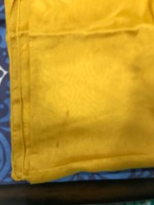 Mustard Saree