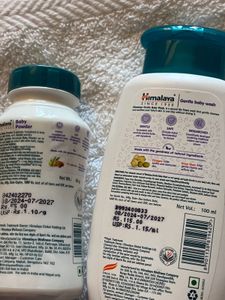 Himalaya Baby Set: Powder &amp; Wash