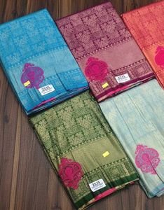 Elegant Green Banarasi Silk Saree