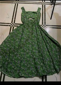 Green Paisley Sundress