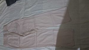 Peach Wide Leg Pants