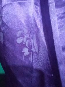 Heavy Dark Lavender Satin Salwar
