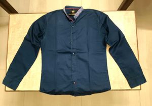 Stylish Blue Casual Shirt