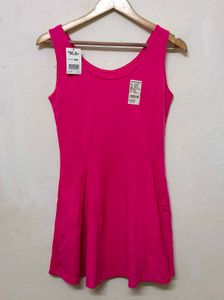 Pink Sleeveless Top For Women
