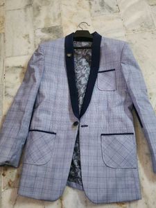 Checkered Blazer