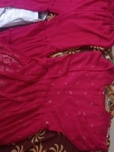 peumplm kurti with sharara good condition