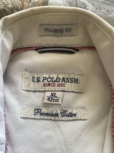 U.S. Polo Assn. White Button-Down Shirt - XL