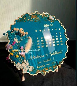 Resin Handmade Wedding Plaque