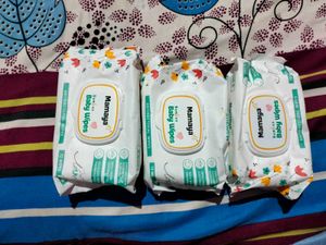 Combo Five Wipes: Mamaya &amp; Dettol