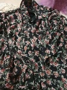 Floral Print Blouse