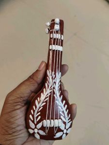 Mrithika Pottery Veena Showpiece