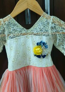 Girls Party Dress Frock Size-18