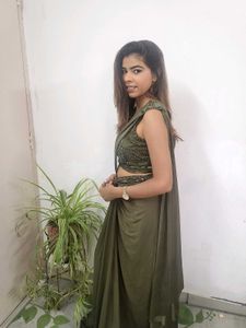 Drape Skirt Saree