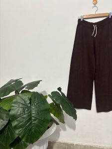 Wide Leg High Quality Trouser🤎