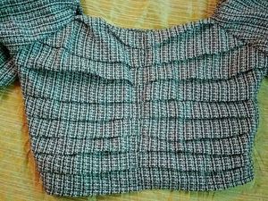 Statement Sleeve Crop Top