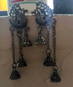 Oxidised Earrings